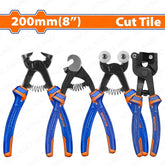 Wadfow by Winland 8in(200mm) Manual Glass Cutting Pliers Black finish and Polish Tile Cutter WAD-HT